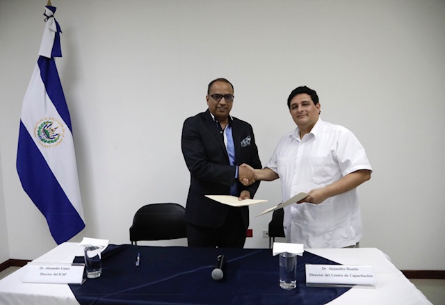 ICAP une esfuerzos con el Centro de Capacitación (CDC) de la República de El Salvador
