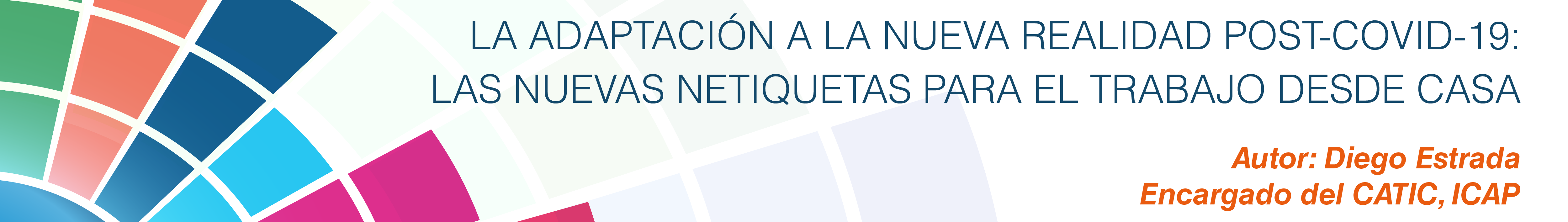 La adaptación a la nueva realidad post-COVID-19: las nuevas Netiquetas para el trabajo desde casa.