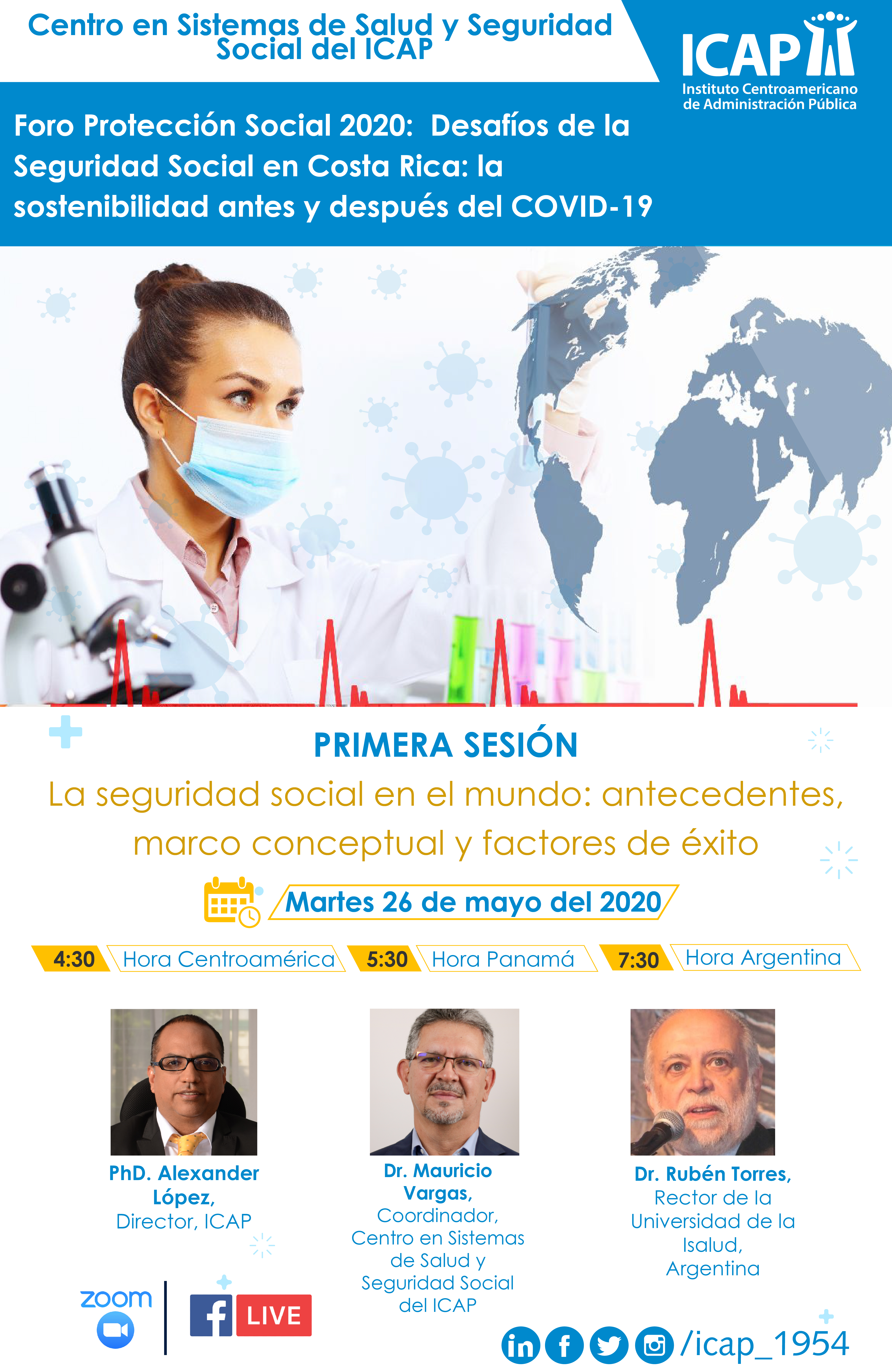 Una invitación a reflexionar sobre los ¿desafíos y retos de la Seguridad Social en Costa Rica en el escenario COVID-19?