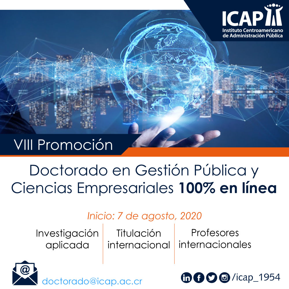 Propiciamos los cambios: ICAP lanza Doctorado 100% virtual
