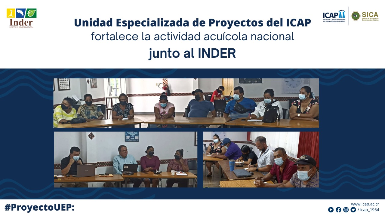 ICAP e INDER potencian la generación de valor en el sector acuícola costarricense