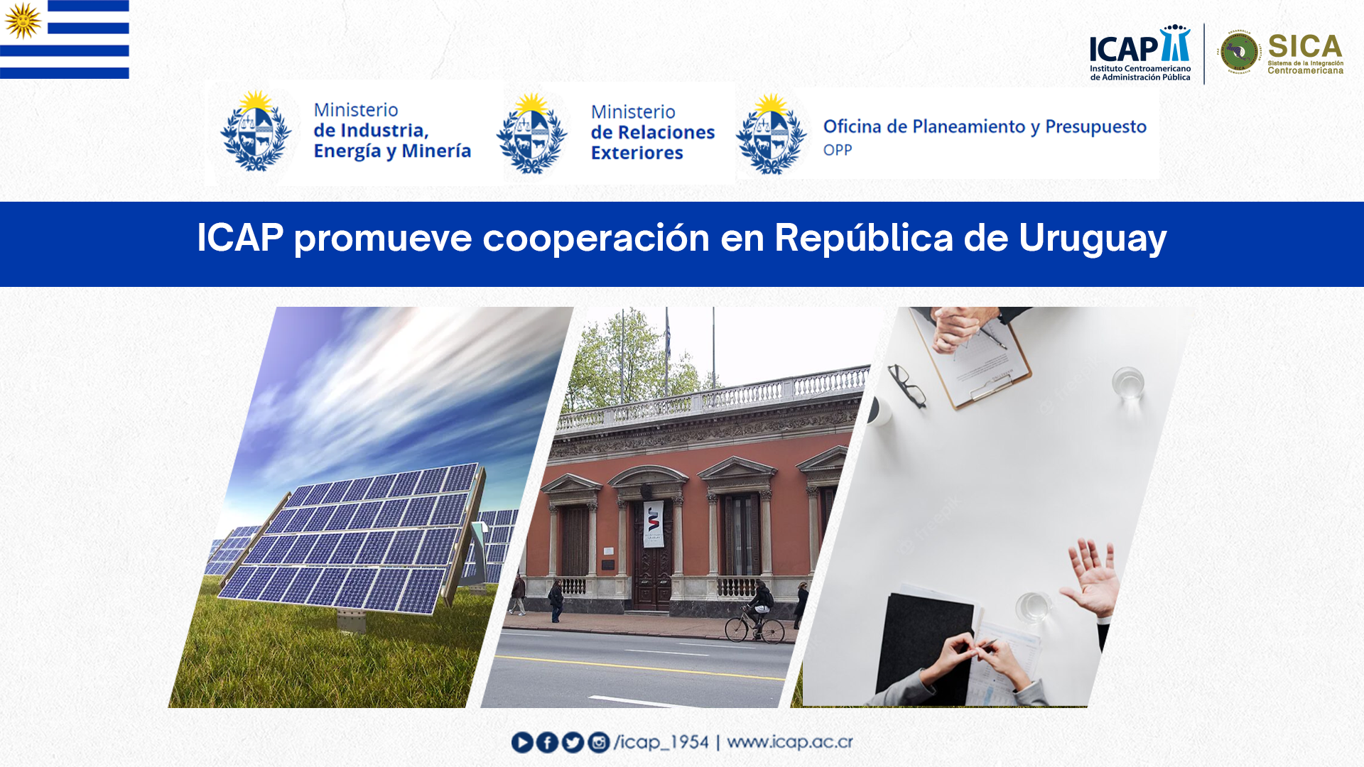 ICAP estrecha cooperación en República de Uruguay