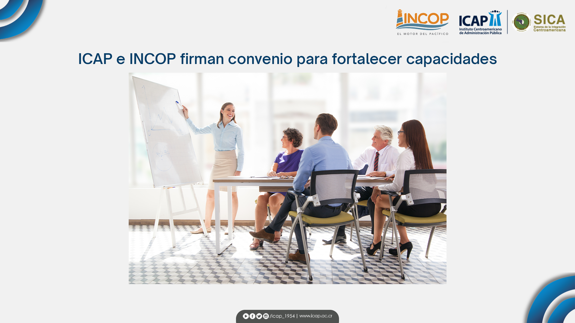 ICAP e INCOP firman convenio para fortalecer capacidades
