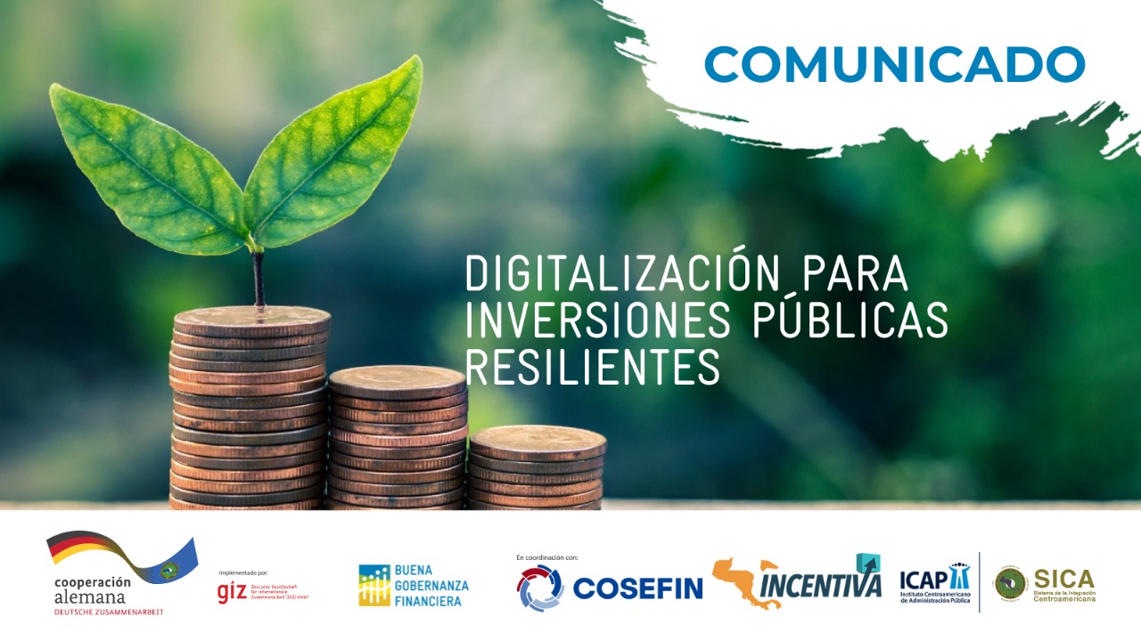 Conocimiento y digitalización para inversiones públicas sostenibles y resilientes para la recuperación económica post pandemia.