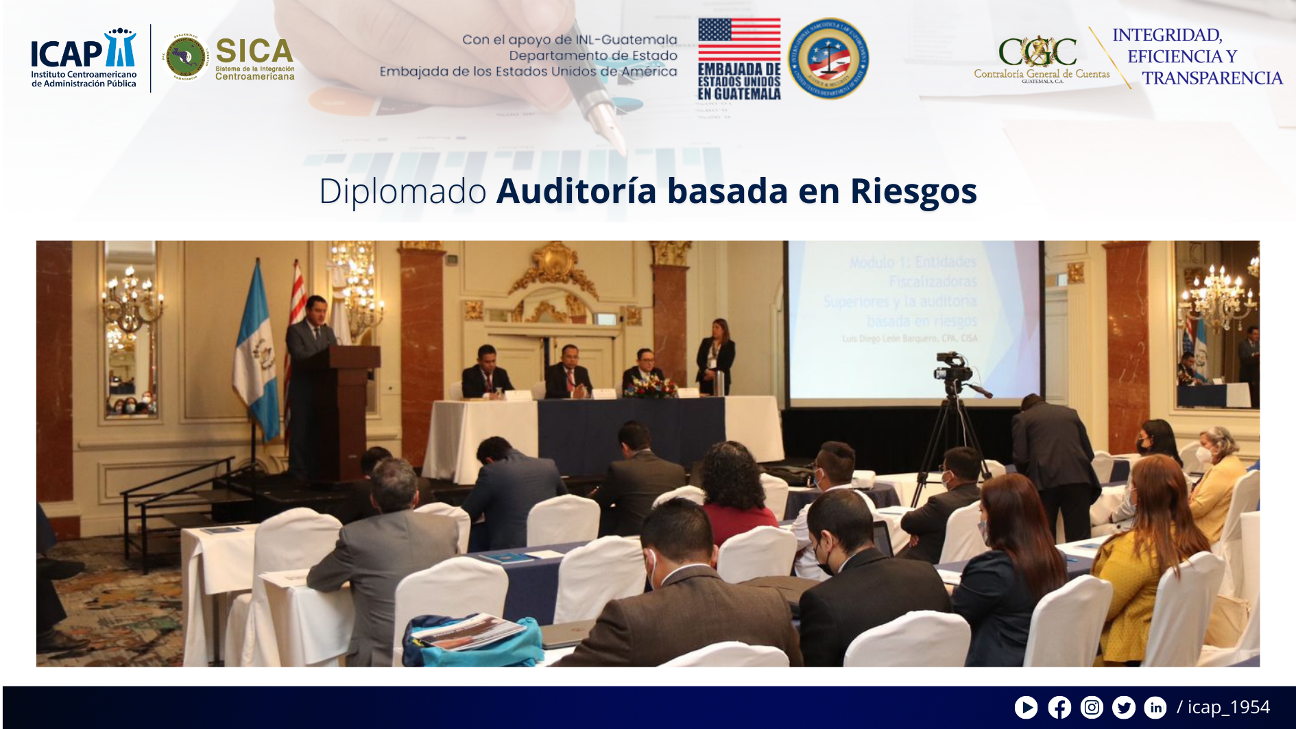 ICAP ofrece diplomado en República de Guatemala
