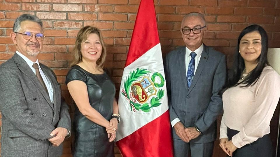 ICAP realiza visita de cortesía a la Embajada de la República de Perú