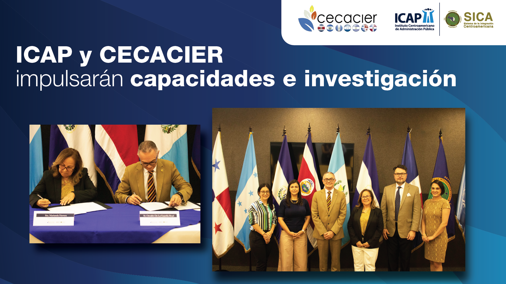 ICAP y CECACIER impulsarán capacidades en regulación y política públicas en el sector energía