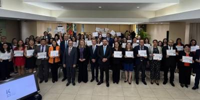 Celebración conclusión del Diplomado Regional en Prevención de la Violencia contra las Mujeres, Trata de Personas y Femicidio/Feminicidio en Centroamerica y República Dominicana