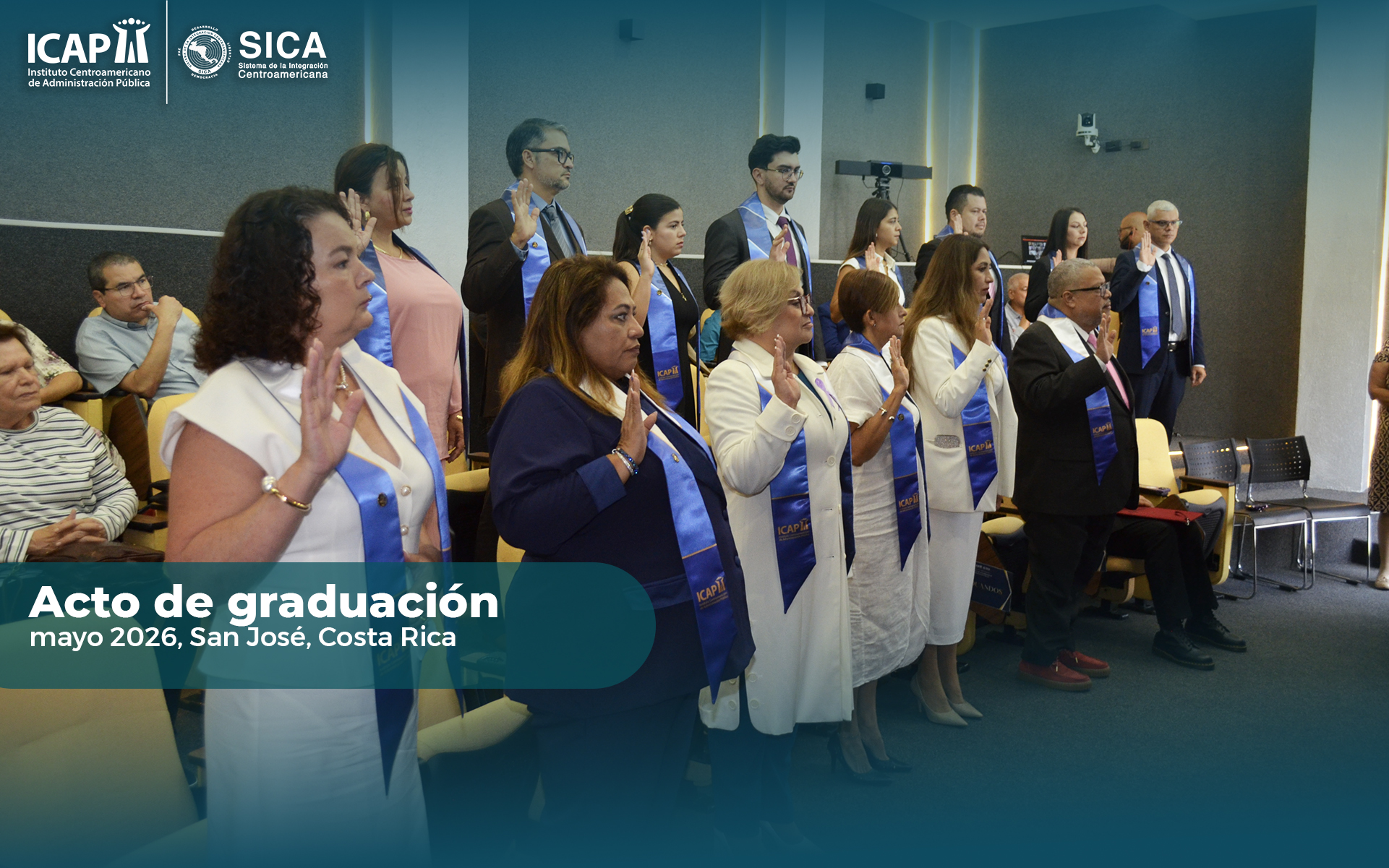ICAP fortalece la formación en administración pública en Centroamérica con acto académico regional